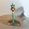 Light blue glamour Owl Pen